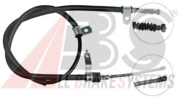 Трос, стояночная тормозная система A.B.S. K10458