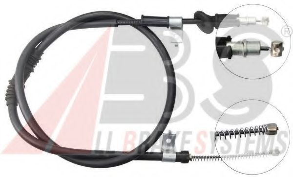 Трос, стояночная тормозная система REMKAFLEX 761100