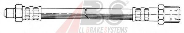 Тормозной шланг A.B.S. SL 1076