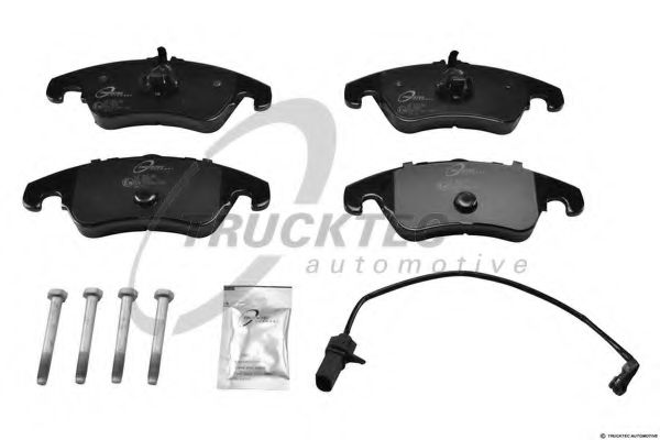 Комплект тормозных колодок, дисковый тормоз TRUCKTEC AUTOMOTIVE 07.35.190
