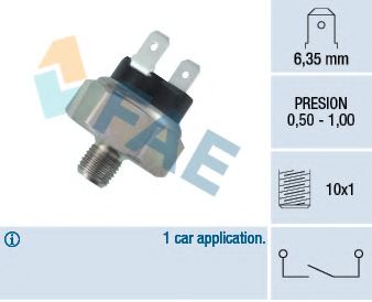 Выключатель фонаря сигнала торможения FAE 27020