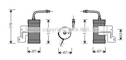 Осушитель, кондиционер AVA QUALITY COOLING MZD165