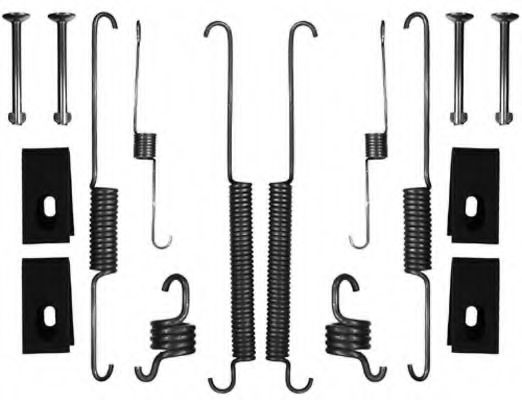Пружина, тормозная колодка MGA R160