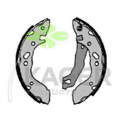 Комплект тормозных колодок KAGER 340365