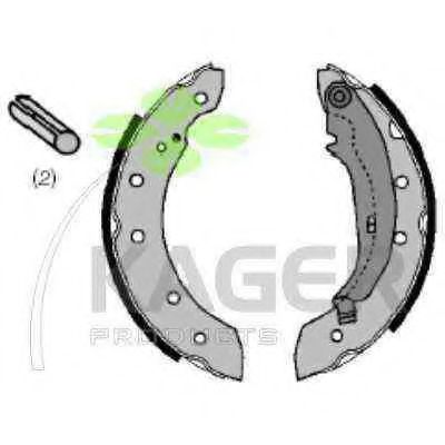 Комплект тормозных колодок KAGER 340465