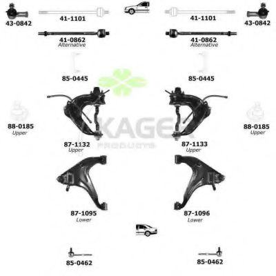 Подвеска колеса KAGER 800574