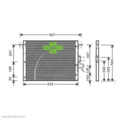 Конденсатор, кондиционер KAGER 94-5032
