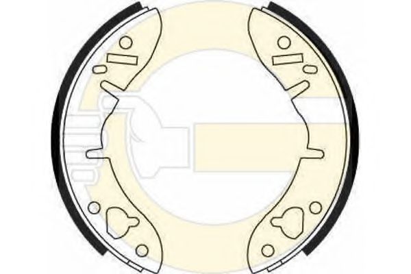 Комплект тормозных колодок GIRLING 5160346