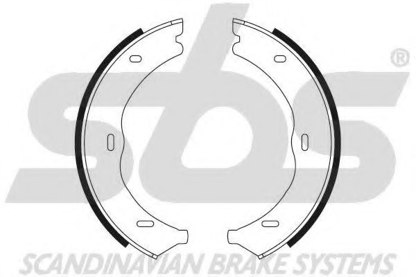 Комплект тормозных колодок; Комплект тормозных колодок, стояночная тормозная система sbs 18492733722