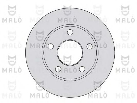 Тормозной диск MALÒ 1110008