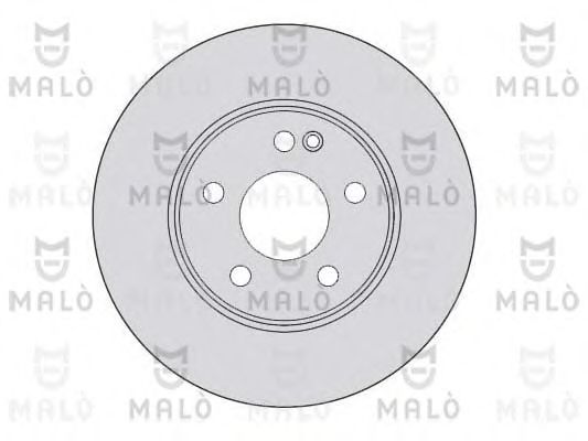Тормозной диск MALÒ 1110080