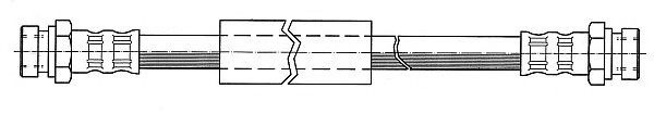 Тормозной шланг CEF 510188