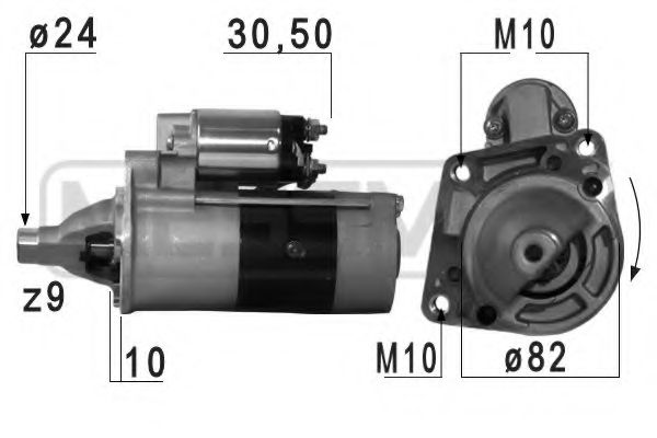 Стартер MESSMER 220711