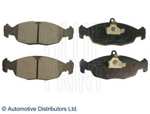 Комплект тормозных колодок, дисковый тормоз BLUE PRINT ADG04276