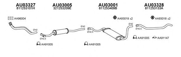 Система выпуска ОГ VENEPORTE 030112