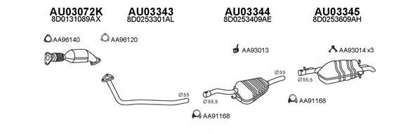 Система выпуска ОГ VENEPORTE 030127