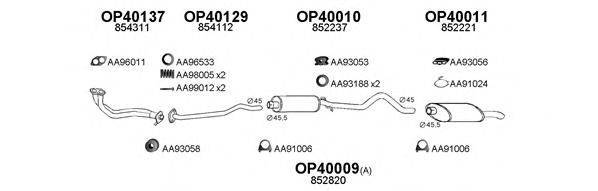 Система выпуска ОГ VENEPORTE 400258