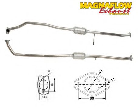 Катализатор MAGNAFLOW 87623