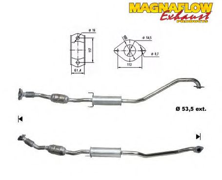 Катализатор MAGNAFLOW 78022D