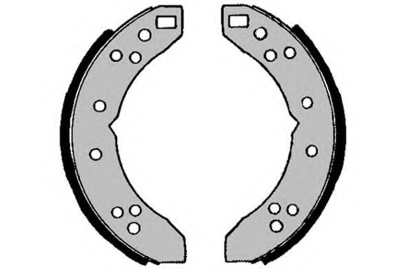 Комплект тормозных колодок RAICAM 2363