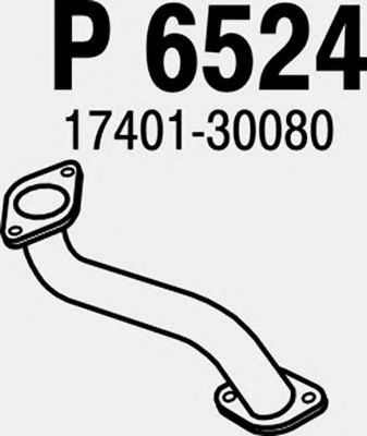 Труба выхлопного газа FENNO P6524