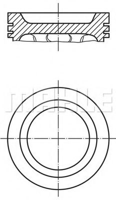 Поршень PERFECT CIRCLE 56 08748 0