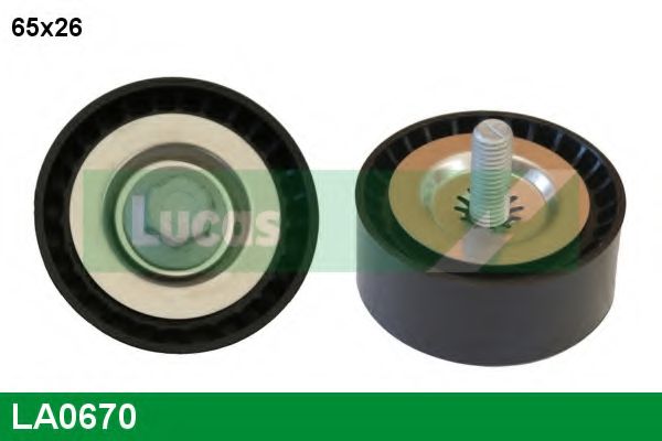 Паразитный / ведущий ролик, поликлиновой ремень LUCAS ENGINE DRIVE LA0670