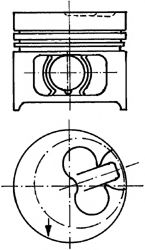 Поршень KOLBENSCHMIDT 90858600