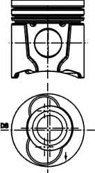 Поршень KOLBENSCHMIDT 108079