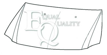 Капот двигателя EQUAL QUALITY L05021