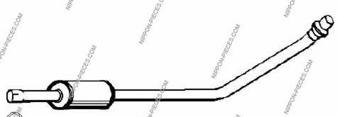 Система выпуска ОГ NPS T430A152