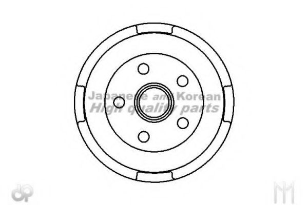 Тормозной барабан ASHUKI 1020-8003