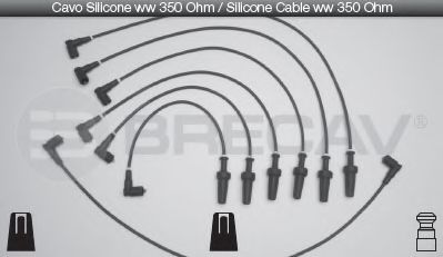 Комплект проводов зажигания FACET 48452