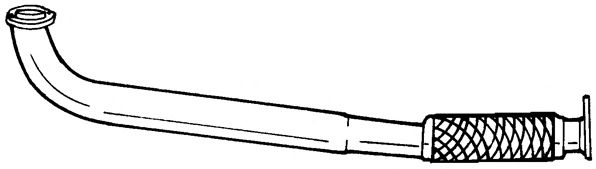 Труба выхлопного газа SIGAM 16157