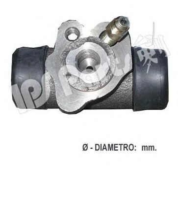 Колесный тормозной цилиндр IPS Parts ICR-4276