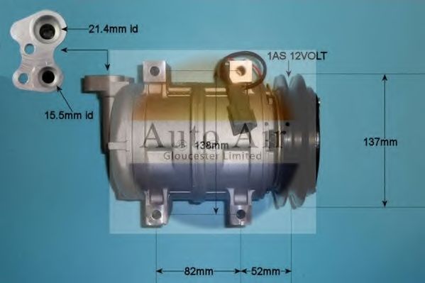 Компрессор, кондиционер AUTO AIR GLOUCESTER 14-0052