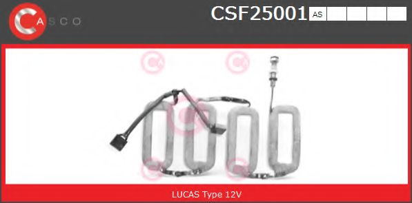 Обмотка возбуждения, стартер CASCO CSF25001AS