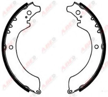 Комплект тормозных колодок ABE C06007ABE