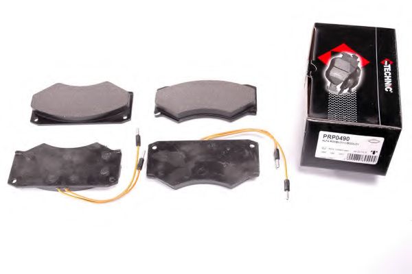 Комплект тормозных колодок, дисковый тормоз PROTECHNIC PRP0490