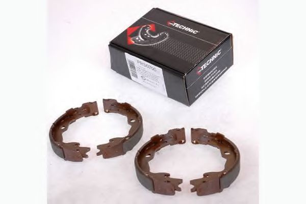 Комплект тормозных колодок, стояночная тормозная система PROTECHNIC PRS0700