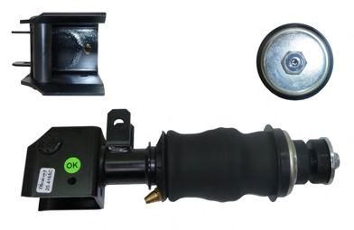 Баллон пневматической рессоры, крепление кабины AIR FREN 20.4165C