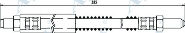Тормозной шланг APEC braking HOS3028