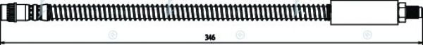 Тормозной шланг APEC braking HOS3485