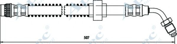 Тормозной шланг PAGID 70666