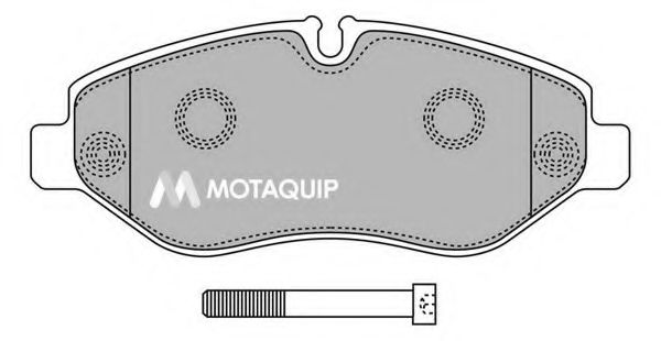 Комплект тормозных колодок, дисковый тормоз MOTAQUIP LVXL1378