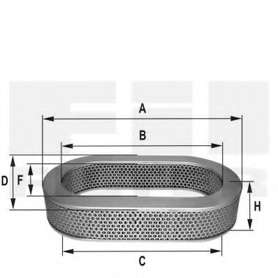 Воздушный фильтр FIL FILTER HP 988