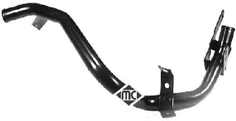 Шланг радиатора Metalcaucho 03129