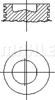Поршень METAL LEVE P1733