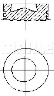 Поршень METAL LEVE P1734