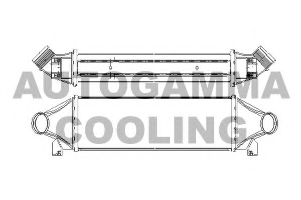 Интеркулер AUTOGAMMA 103098